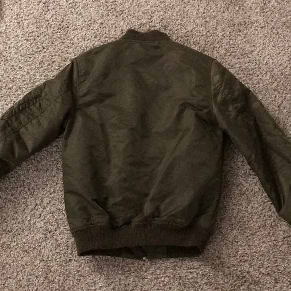 Green H&M bomber jacket - Picture 5 of 5